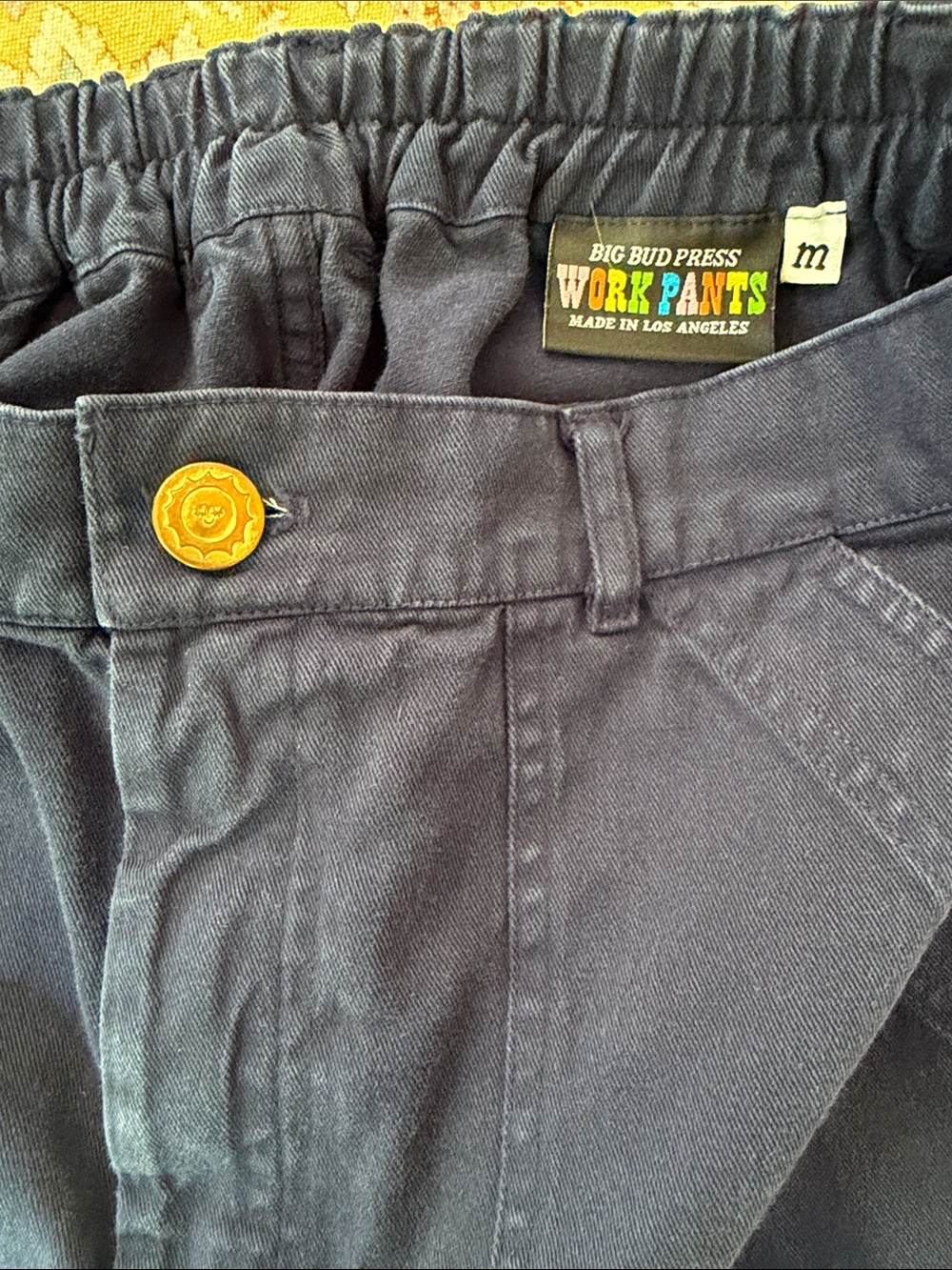 Big Bud Press WORK PANTS Navy - Picture 2 of 5
